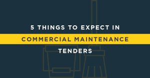 Commercial Maintenance Contracts: 5 Things to Expect When Tendering
