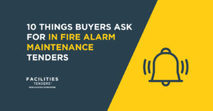 fire alarm maintenance tenders